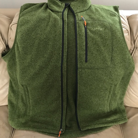 orvis fleece vest